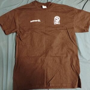 Vintage SAFEWAY Grocery Store 5 Dollar Friday Staff Promo T-Shirt M 100% Cotton